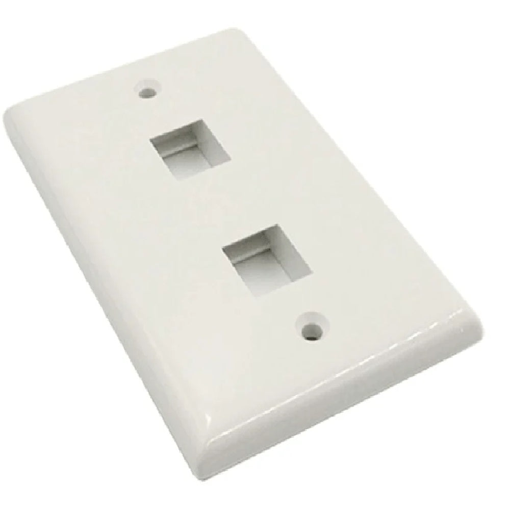 KONEXXION 7211020201 Faceplate Placa de Pared Simple 2 Puntos
