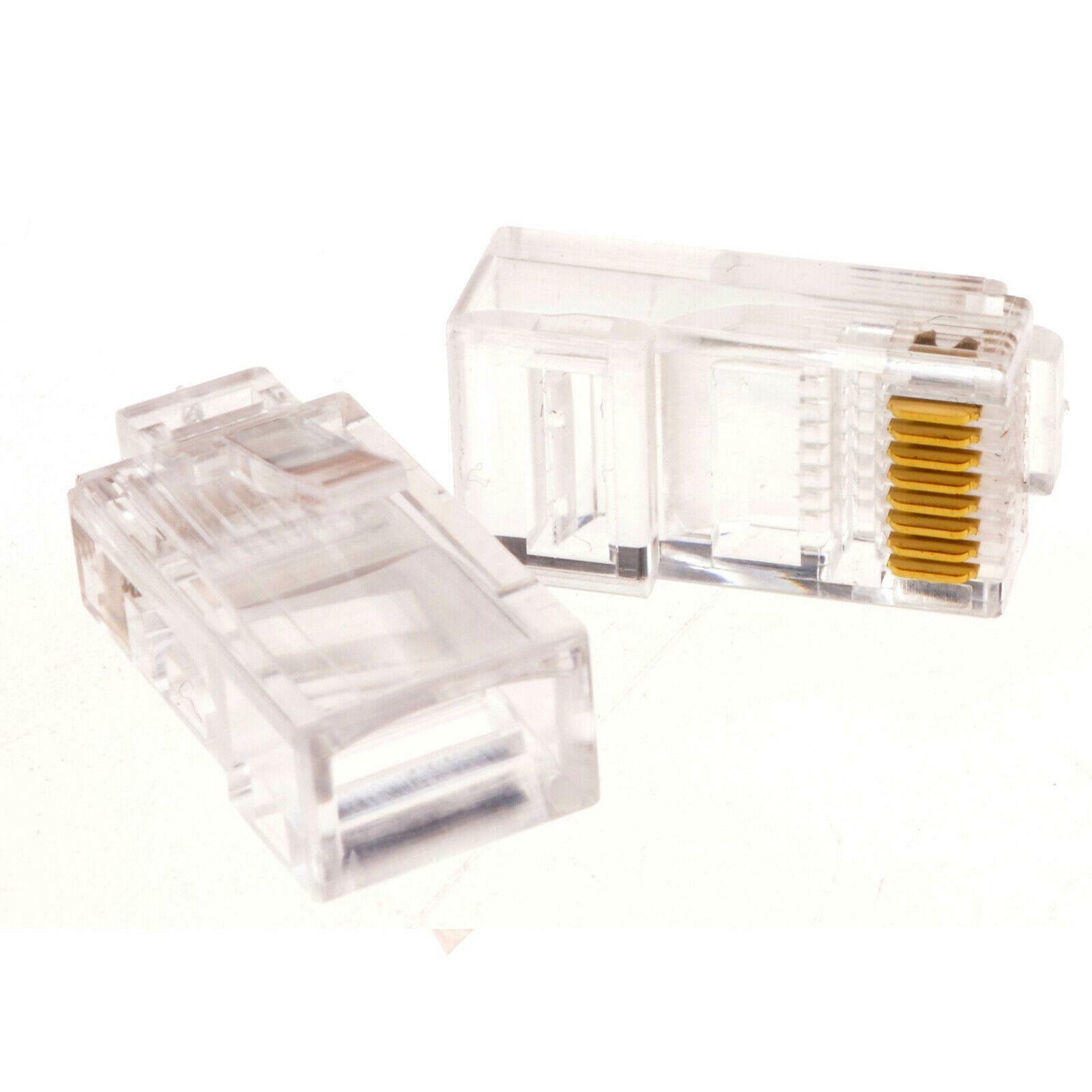 SATRA 0102040002 Conector EZ Plug RJ45 Cat6 Caja de 100 unidades