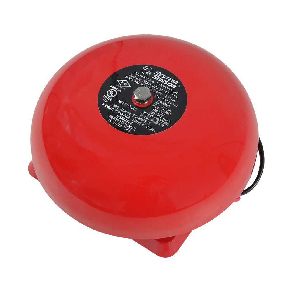 SYSTEM SENSOR SSM24-6 Campana 6" 24V