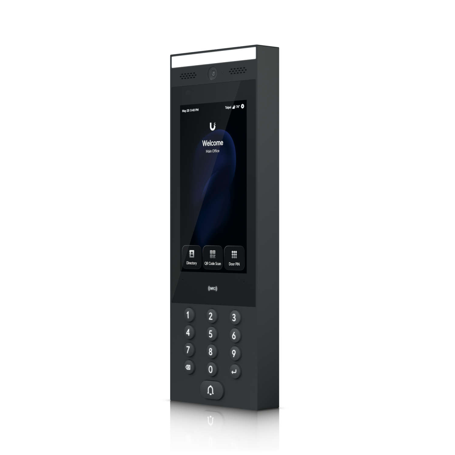 UBIQUITI UA-G3-Intercom Terminal de Acceso con Cámara 7" NFC PoE IP65