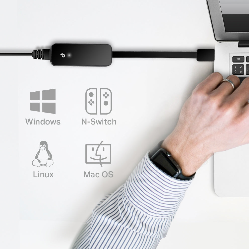 TP-LINK UE306 Adaptador de Red USB 3.0 a Gigabit Ethernet