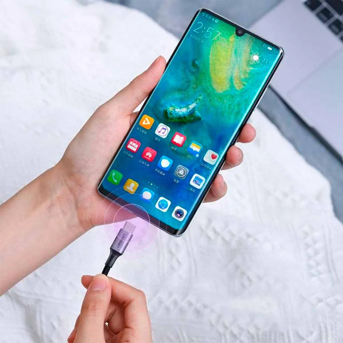 UGREEN US316 70429 Cable USB-C a USB-C 100W 2M