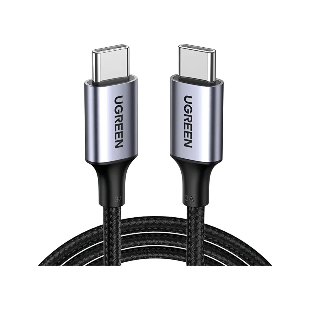 UGREEN US261 50150 Cable Redondo USB-C a USB-C 1m