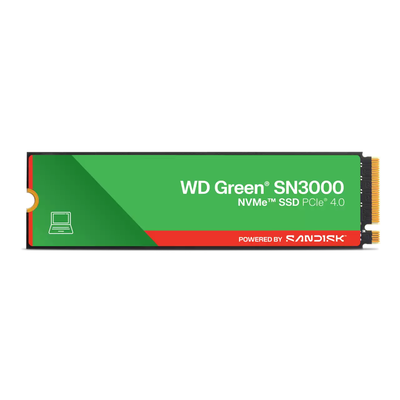 WD Green SN3000 Unidad SSD 1TB NVMe M.2 2280 WDS100T4G0E