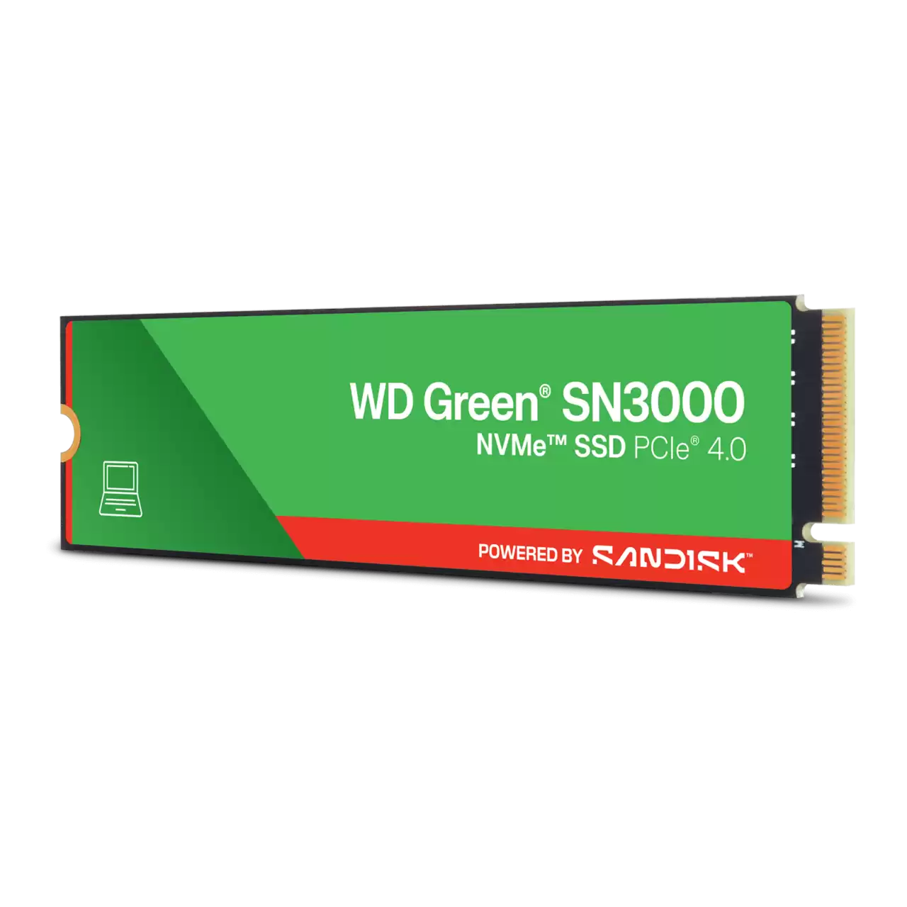 WD Green SN3000 Unidad SSD 1TB NVMe M.2 2280 WDS100T4G0E