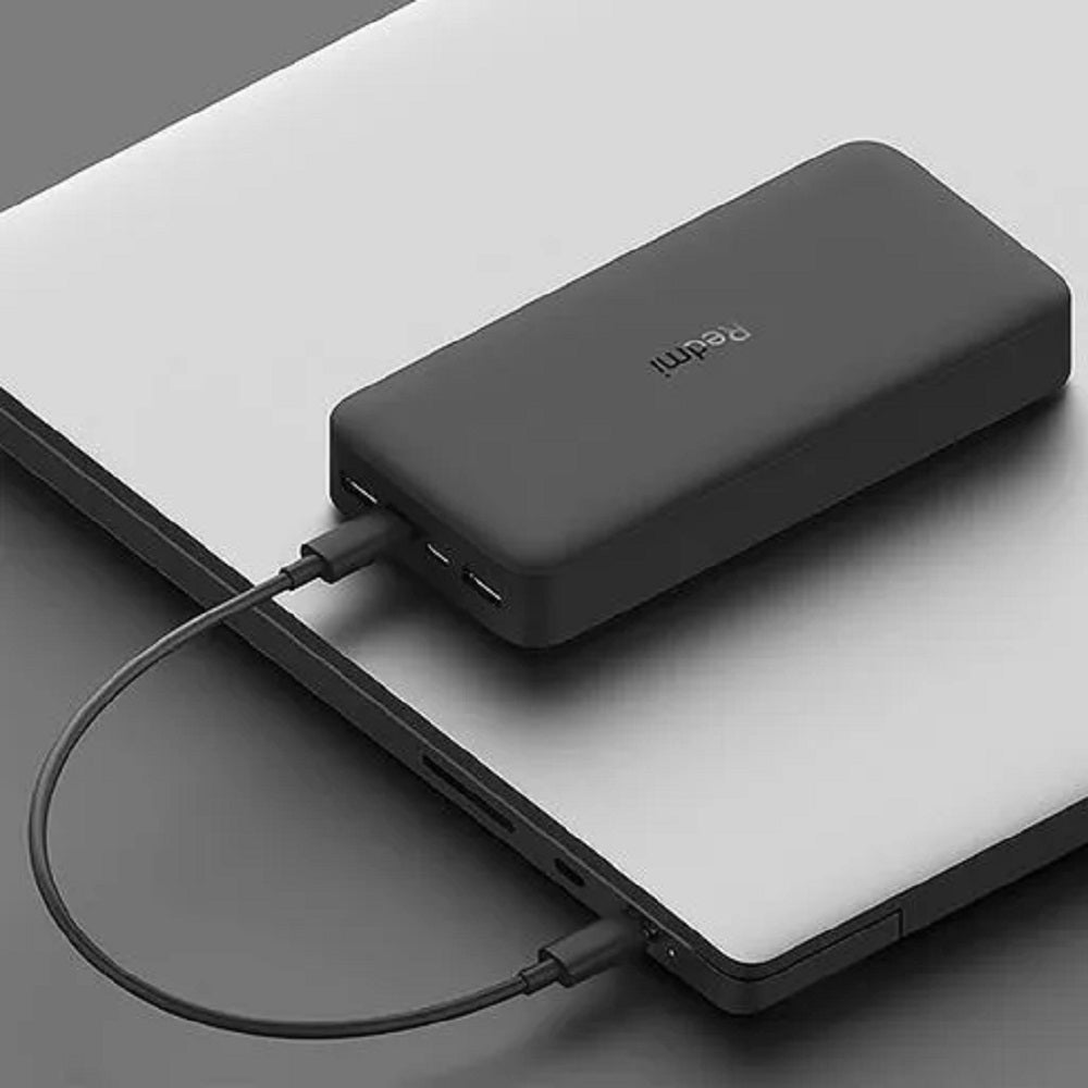 XIAOMI 26922 Cargador de Batería Portable REDMI POWER BANK 20000mAh 18w Carga Rápida Negro