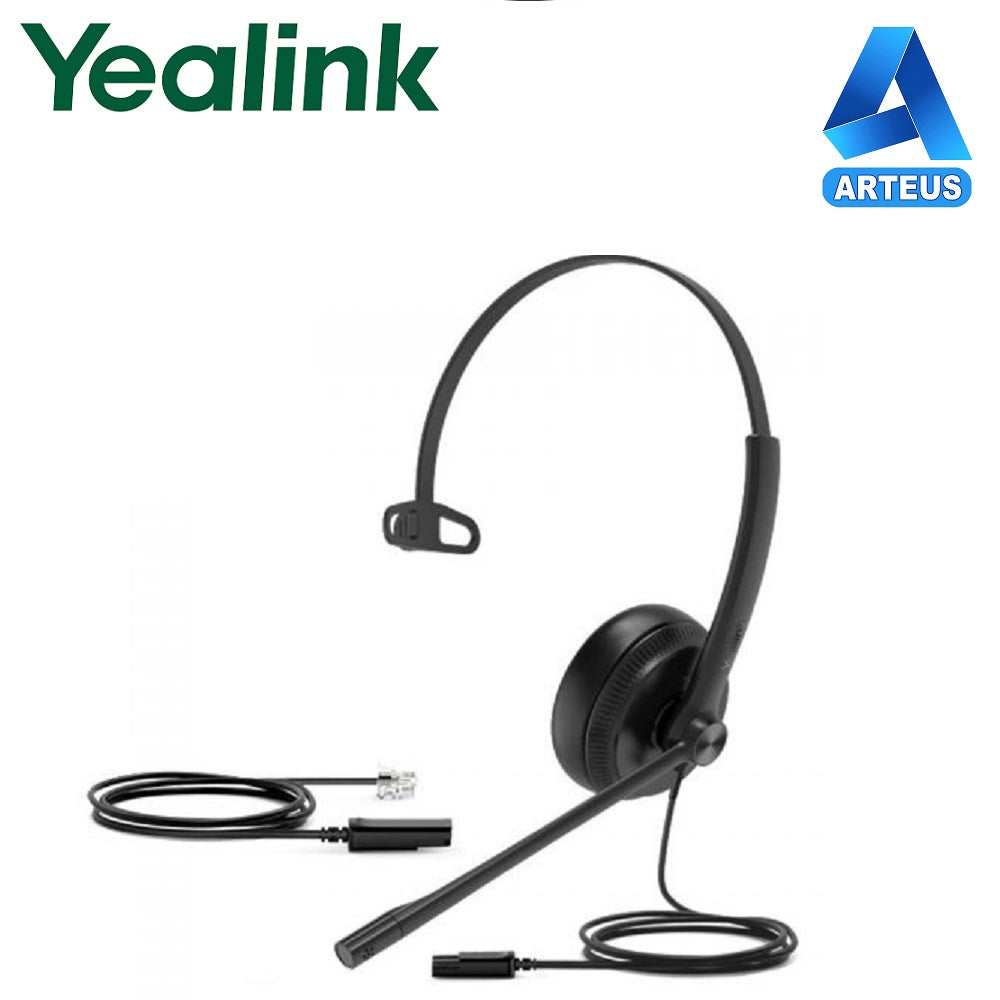 YEALINK YHS34 Lite Mono Auricular Profesional con cable RJ9 para Telefonía