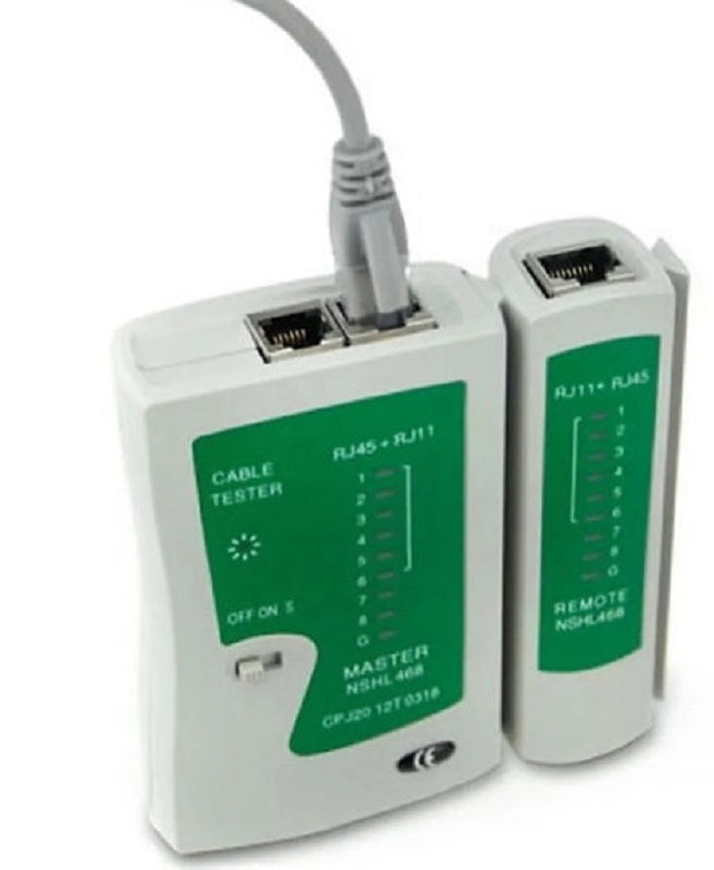 YUS LANRJ45-11, Testeador de red R45 RJ11