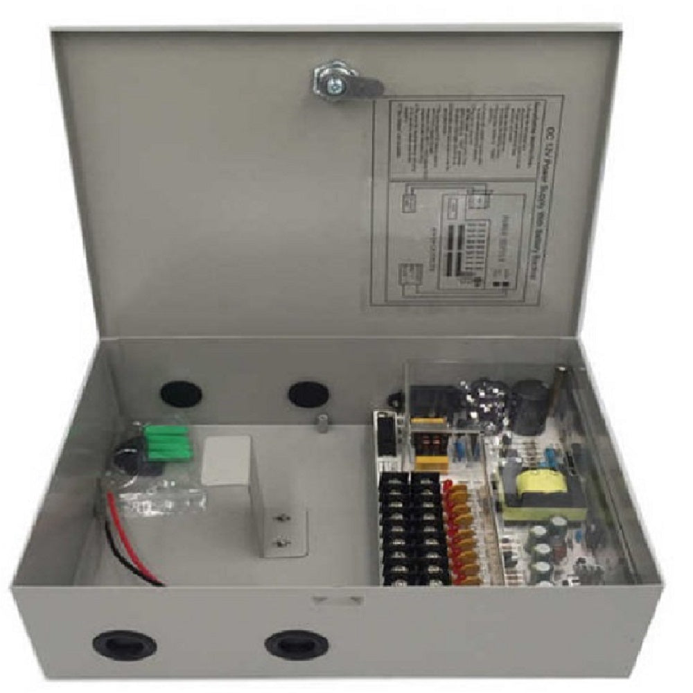 YUS CCU9-10, Fuente Centralizada 10Amp 10CH con respaldo de energía. Cotizar Batería