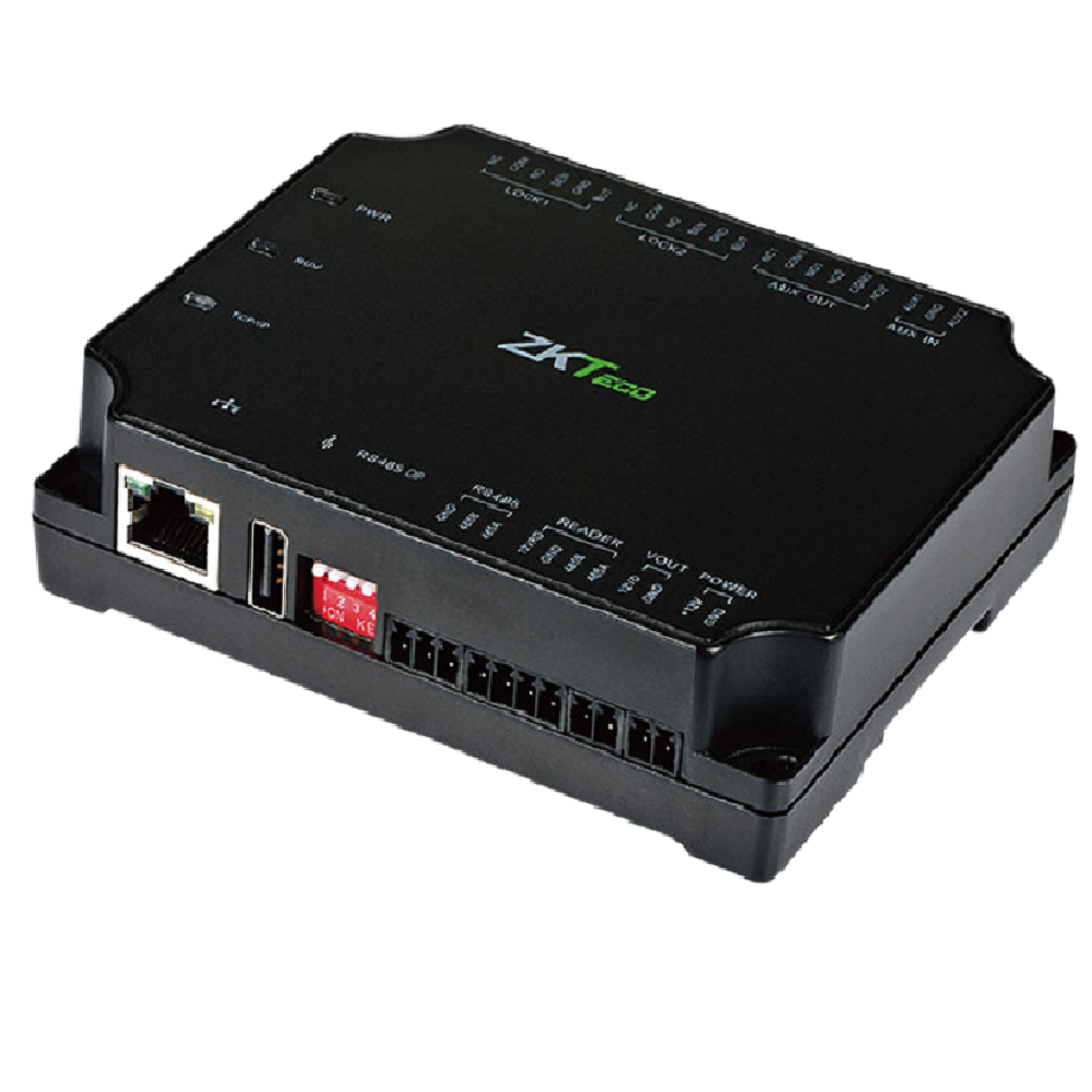 ZKTECO C2-260 Mini Panel Controlador de 2 Puertas RJ45 RS485