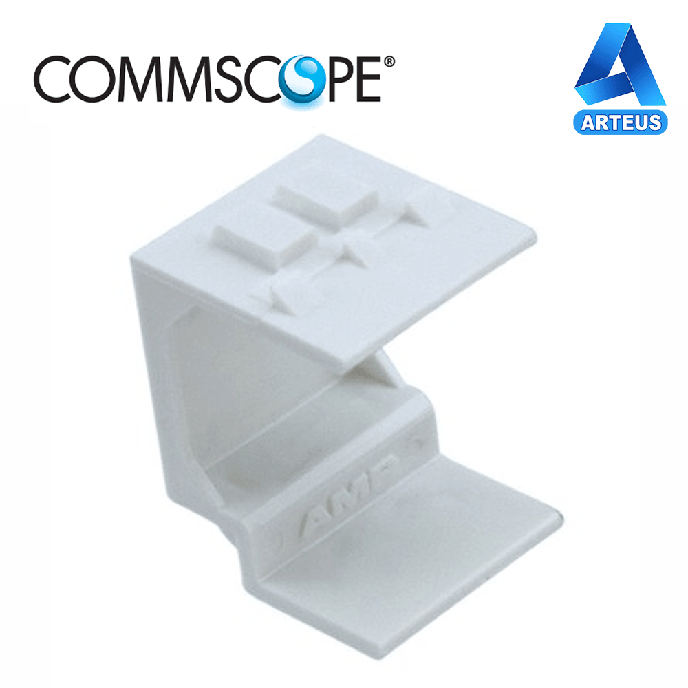COMMSCOPE 1-1116412-3, Tapa para espacios no usados| blanco - ARTEUS