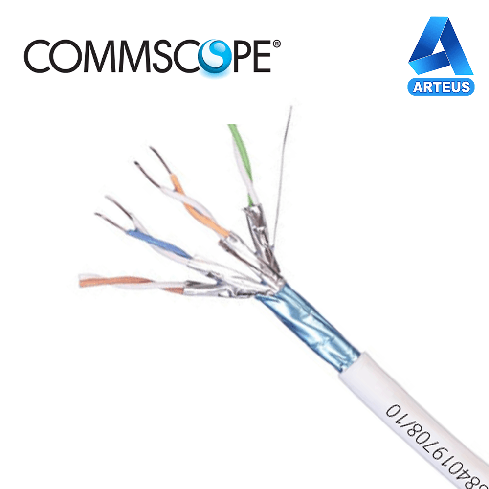 COMMSCOPE 1859381=2, Cable UTP F/UTP Cat 6A solido 4P rollo 305mts - ARTEUS