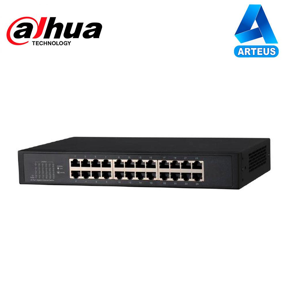 Switch Dahua de 24 puertos Gigabit capa 2, conmutador de red ethernet no administrable
