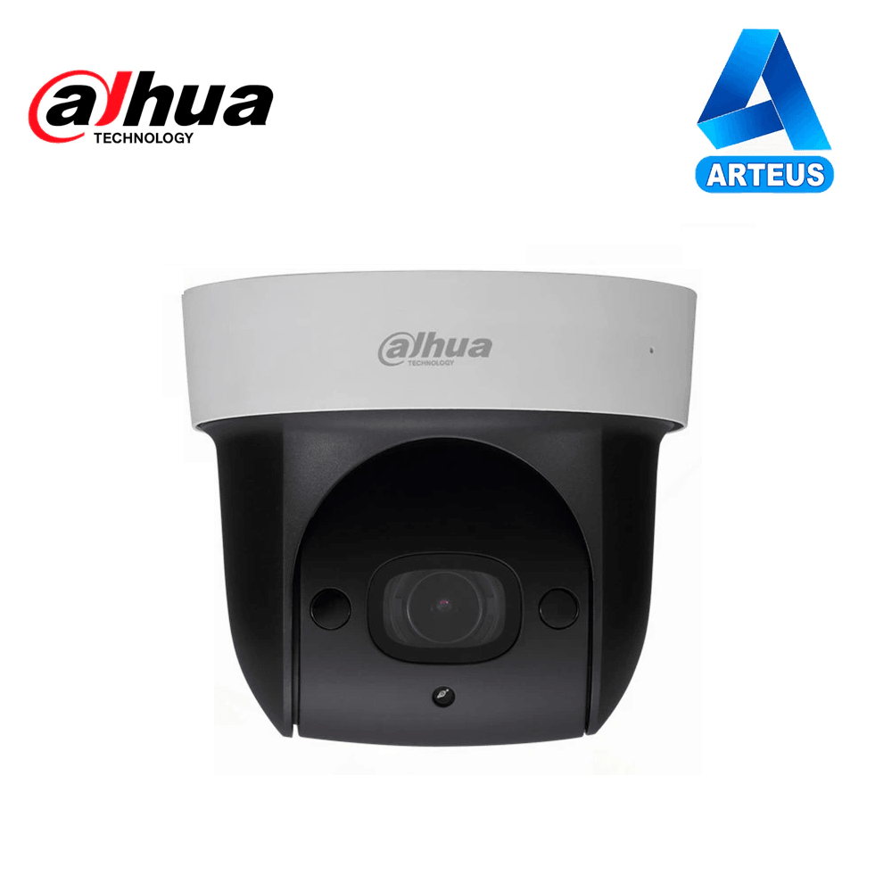 Cámara de vigilancia IP Dahua mini PTZ 2MP, Full HD, zoom 4X, visión nocturna, micrófono.