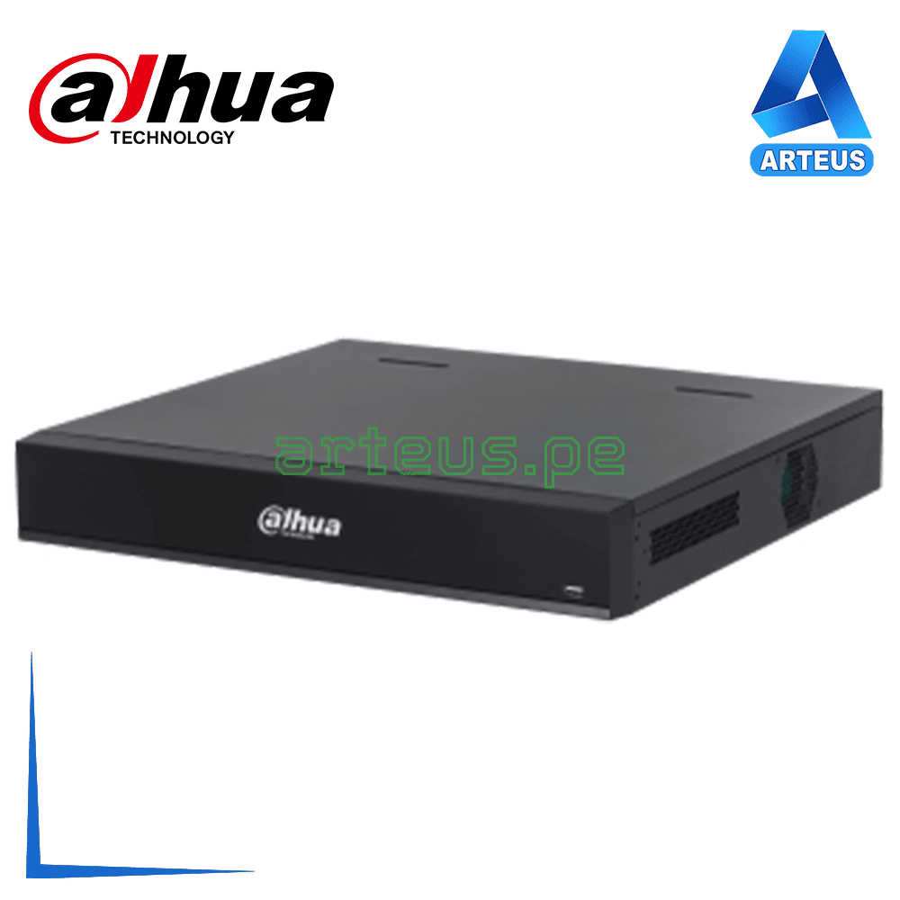 Grabador Dahua XVR de 16 canales negro, equipo de videovigilancia para cámaras 4K