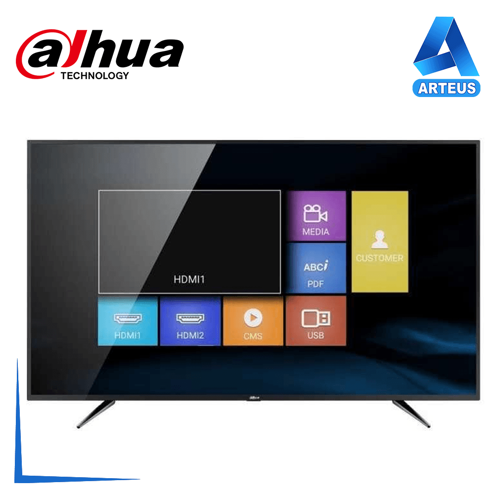 DAHUA DHI-LM55-F410-FE-V1 - MONITOR LED / 55" / UHD / OPERACIÓN WIFI - ARTEUS