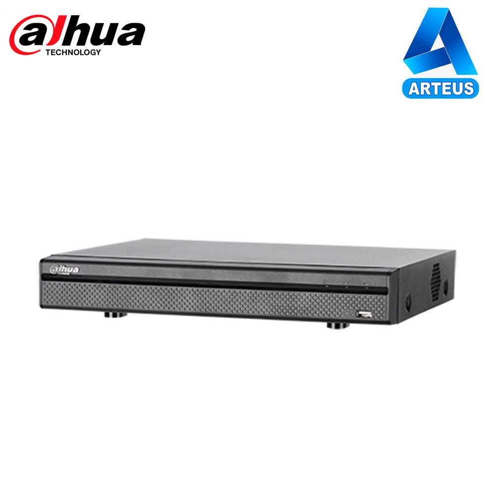 Grabador XVR Dahua 16 canales 4K para videovigilancia, caja negra rectangular