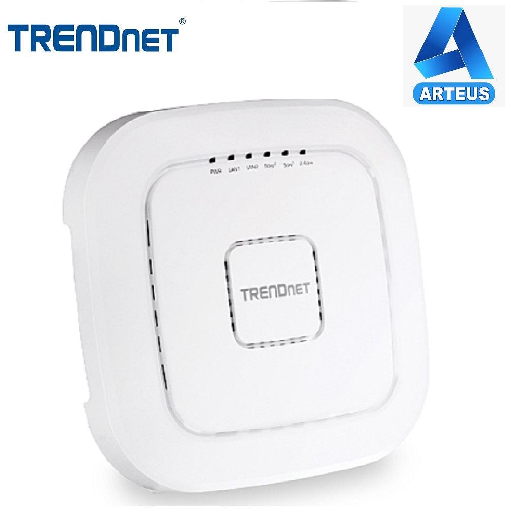 Punto de acceso inalámbrico tribanda Trendnet TEW-826DAP PoE color blanco